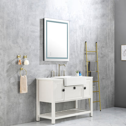 36x28 Inch LED Bathroom Mirror