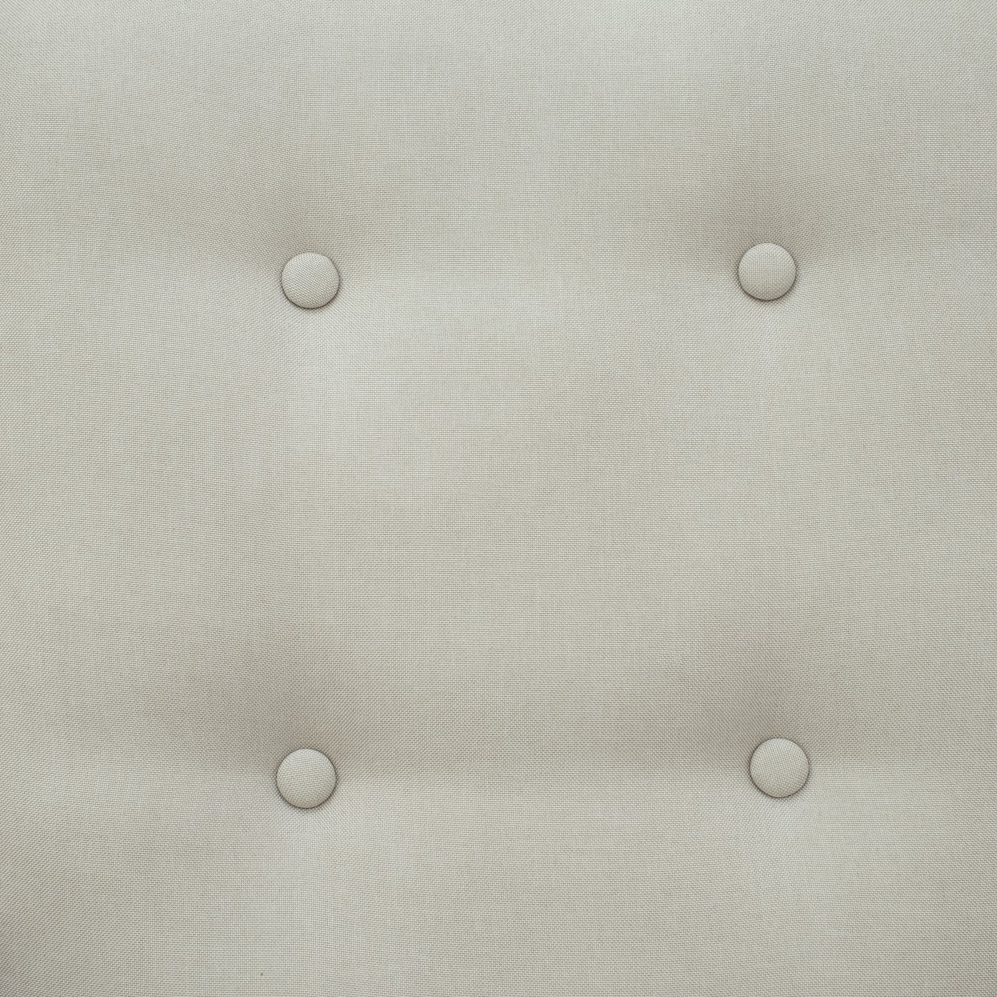 Wingback Recliner Chair Manual Rocking Sofa 360° Swivel Glider with Button Tufted