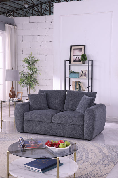 Modern Minimalist Comfortable Compressed GREY Sofa