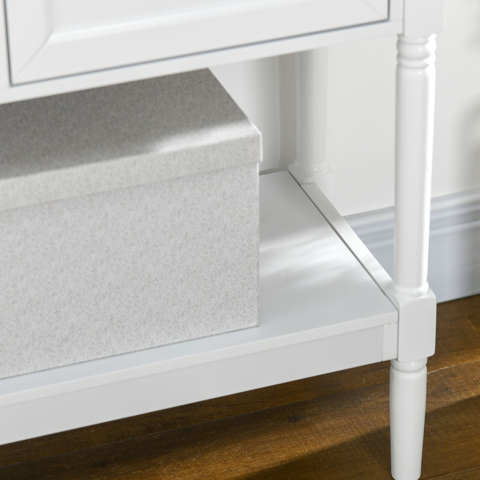 Retro Wood Console Table