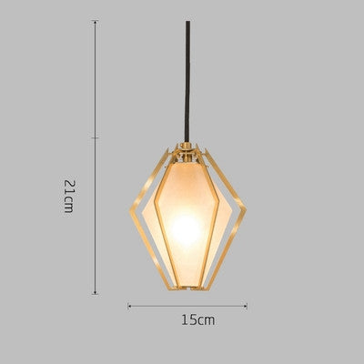 Gold Stained Glass Chandelier For Entryways