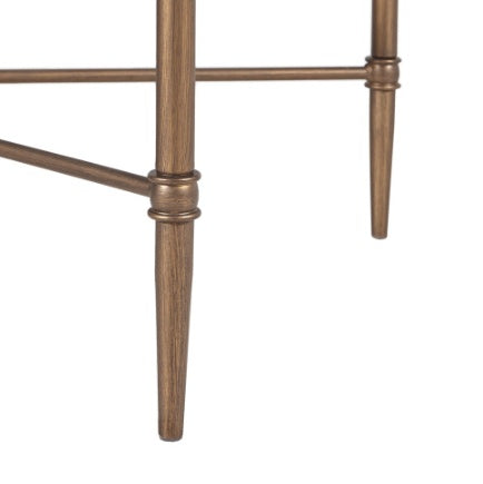 Bronze Metal Coffee Table