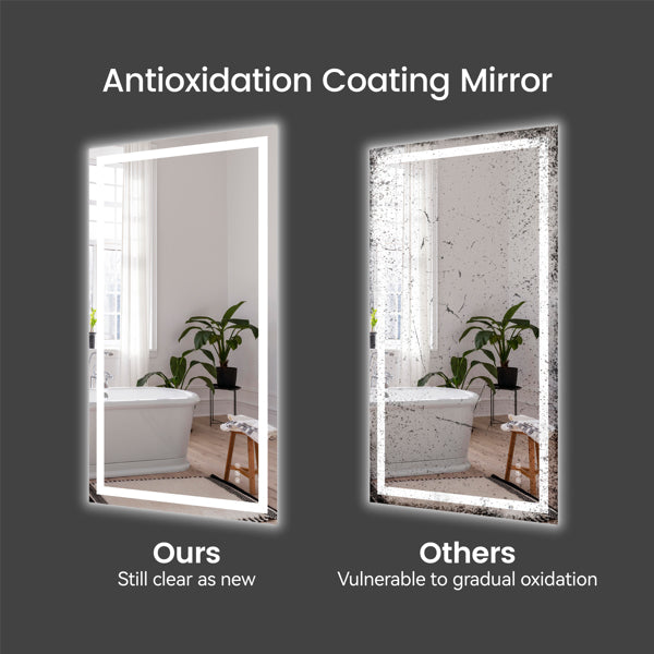 LED Rectangular Vanity Mirror