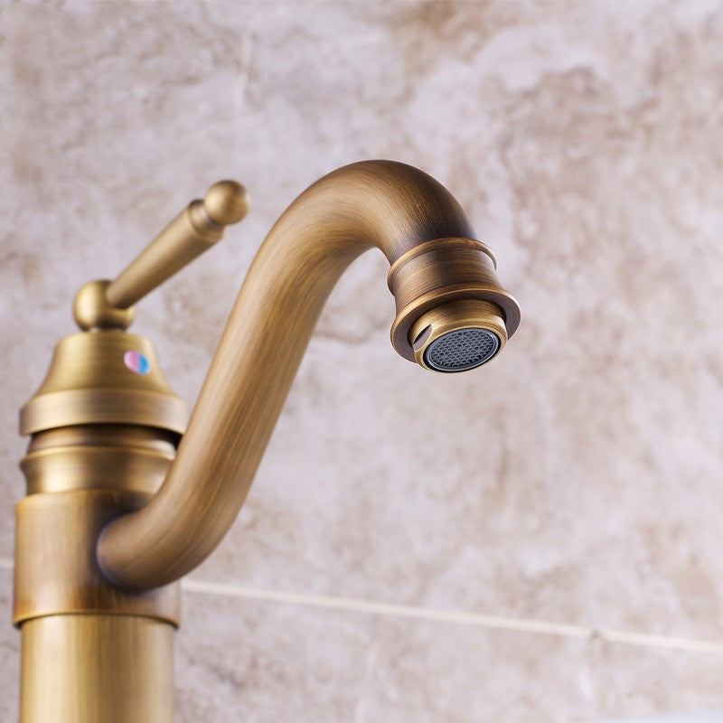 Antique Copper Basin Faucet