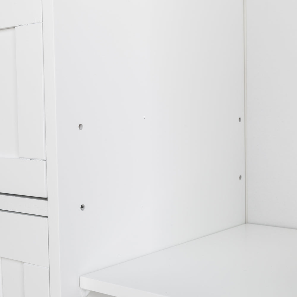Vier-Schubladen-Ein-Tür-Bad-Speicher-Schrank