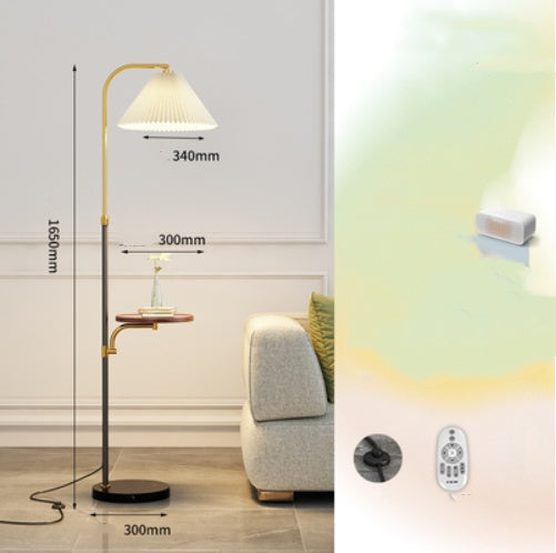 Wood Floor Sofa Lamp