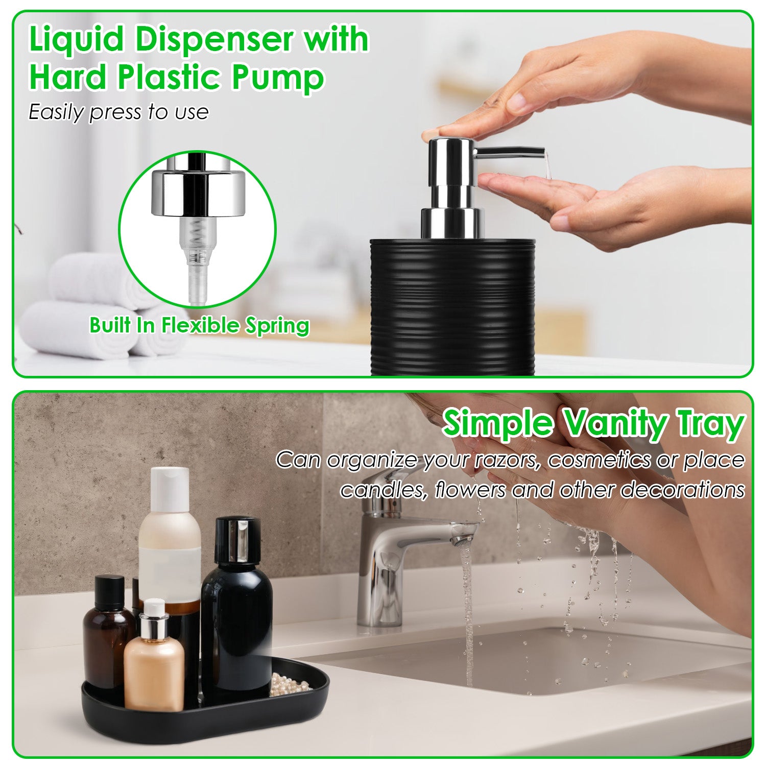 Modern Bathroom Accessories Set