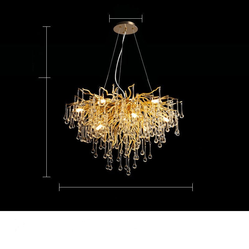 Crystal Water Drop Chandelier