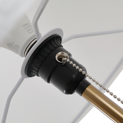 59.75" Tripod Floor Lamp with Pull Chain Standing