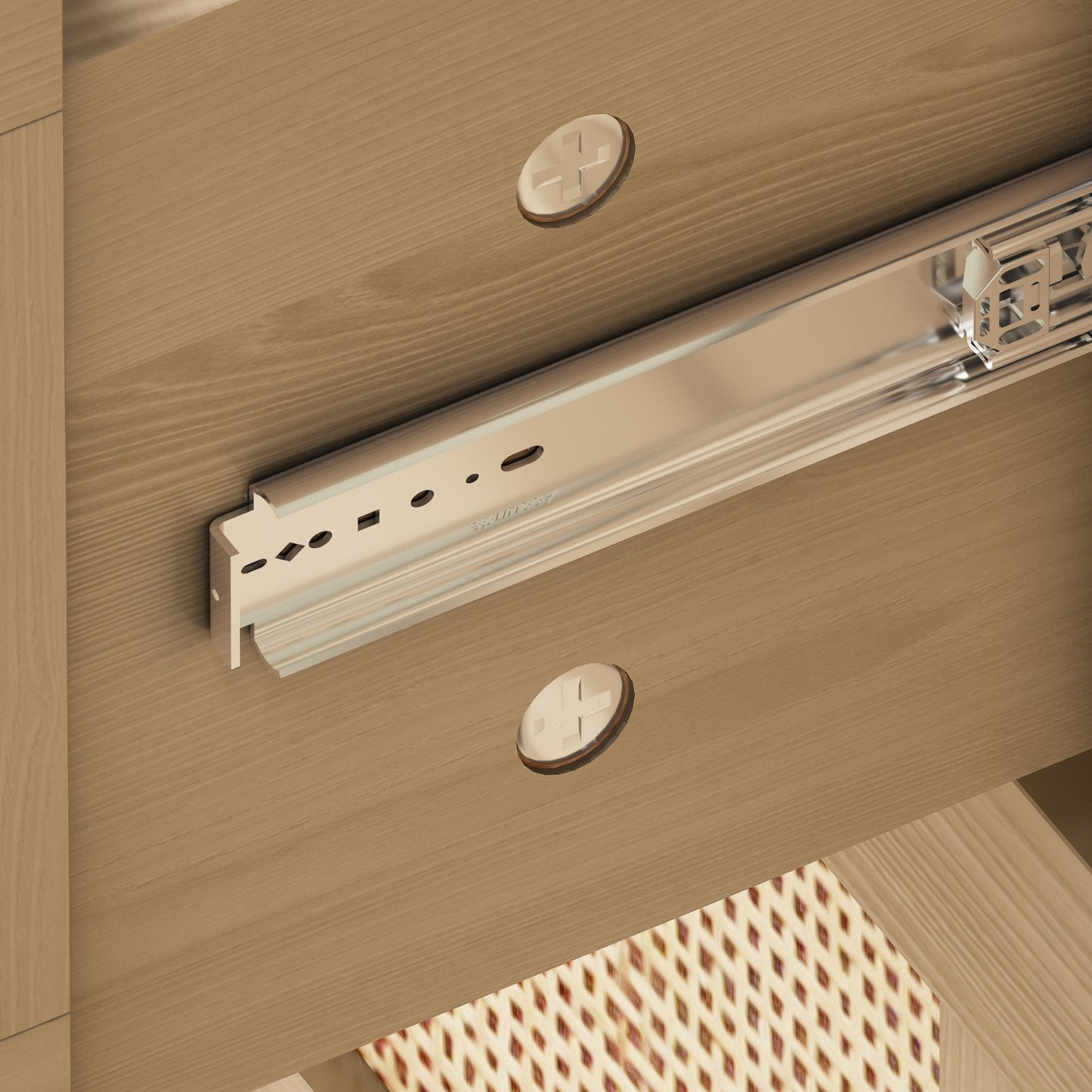 6 Drawers Rattan Dresser Rattan Drawer, Bedroom,Living Room