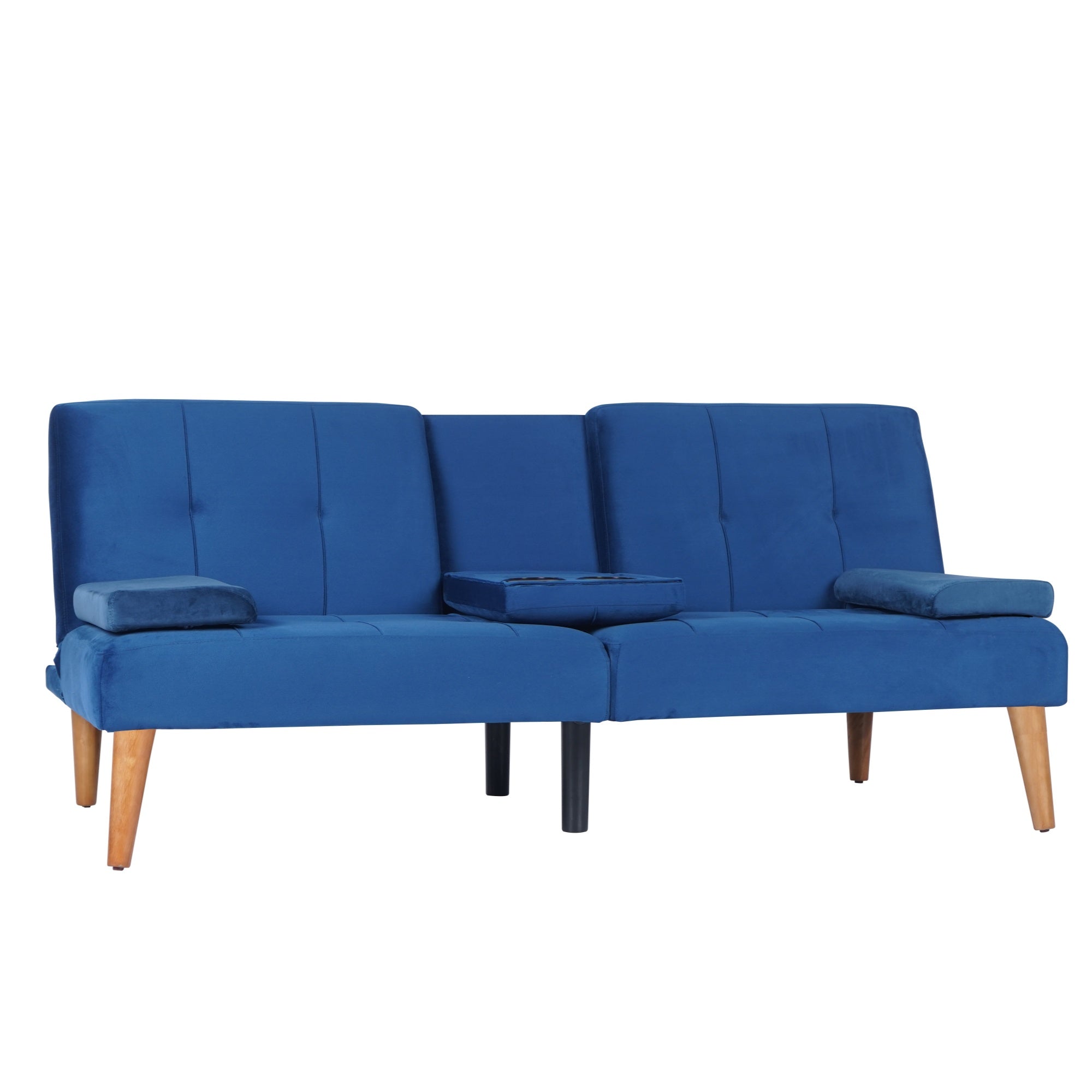 Velvet Futon Sofa Bed