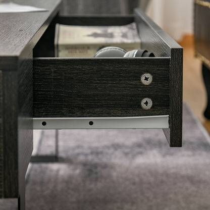 Mid-century Modern Coffee Table with Storage Drawer