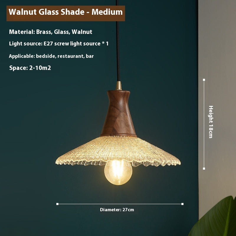 Brass Glass Xuan Chandelier