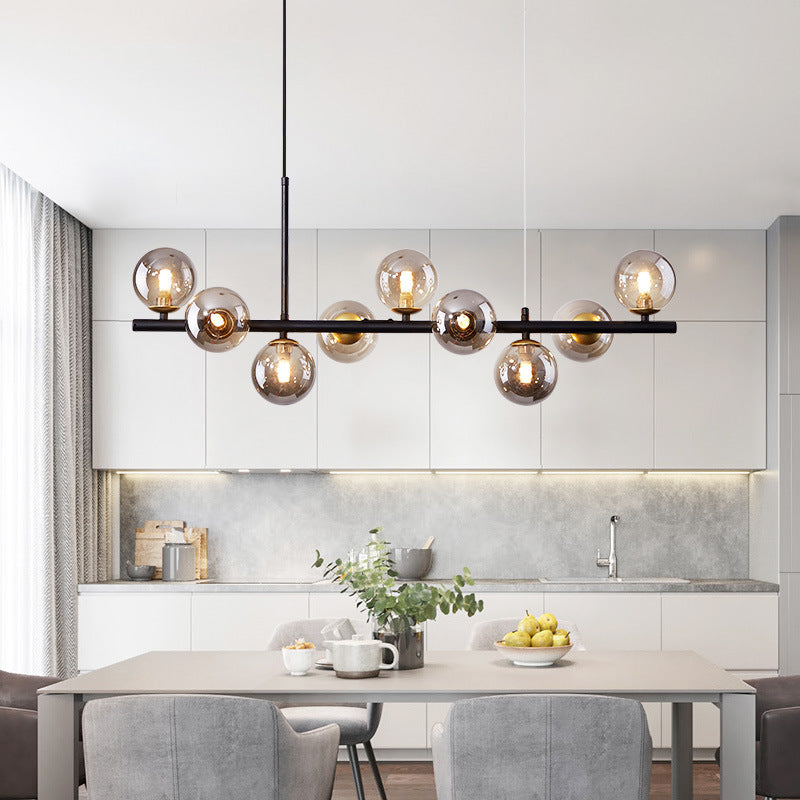 Glass Modern Chandelier