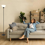 Black Iron Floor Lamp 20000-Hour LED Life