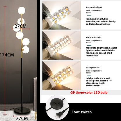 Simple Living Room Table Lamp Nordic Bedroom Study Room Decoration Floor Lamp