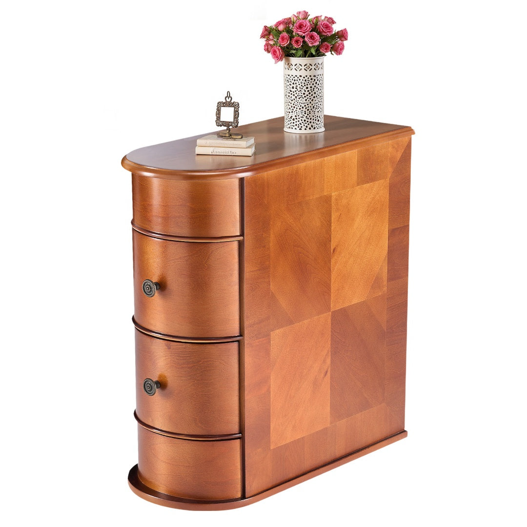 Vintage Wood Nightstand