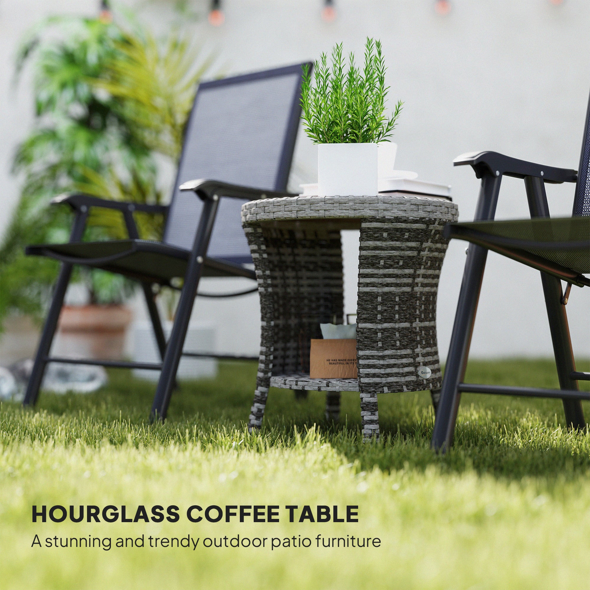 Compact Patio Coffee Table