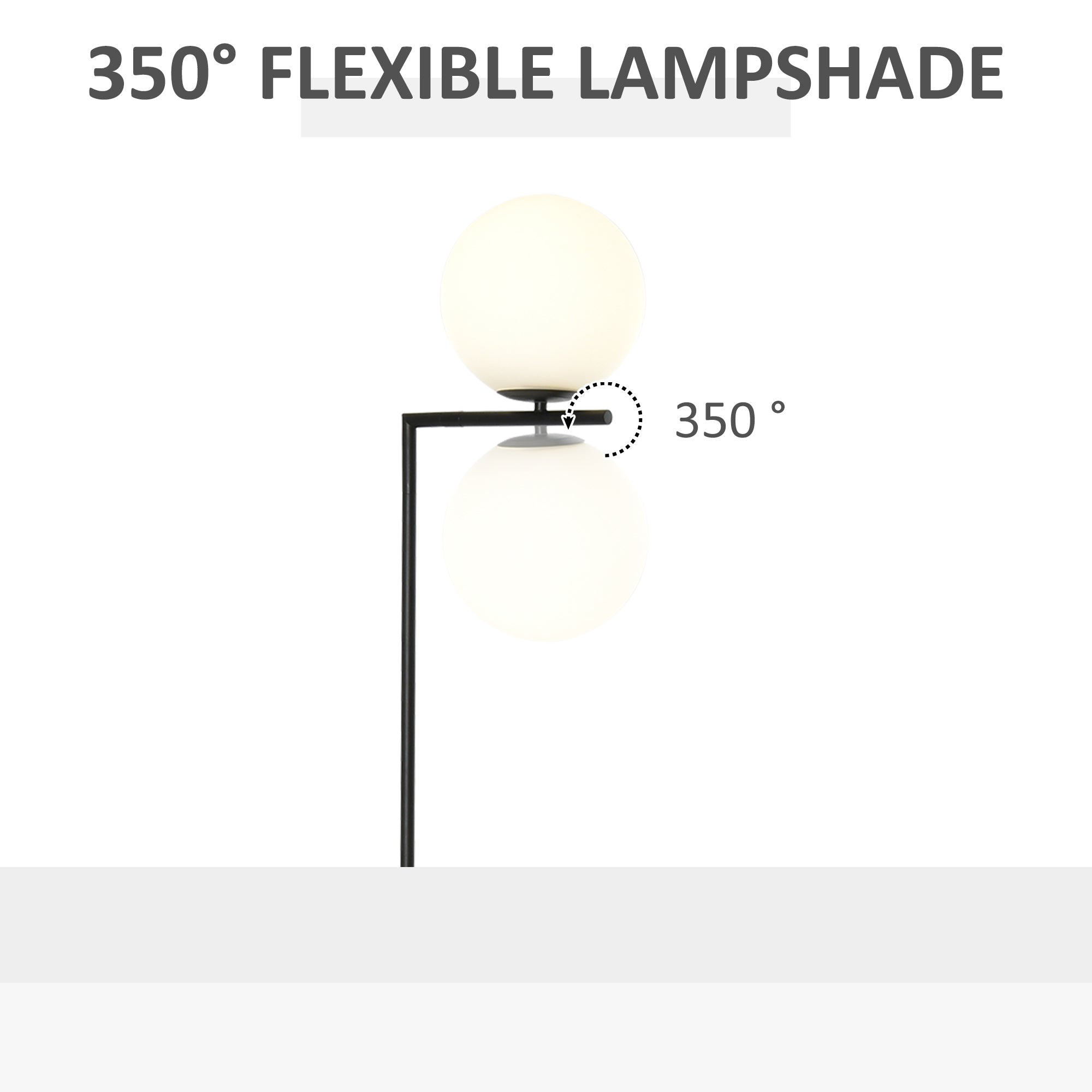 Modern Black Floor Lamp