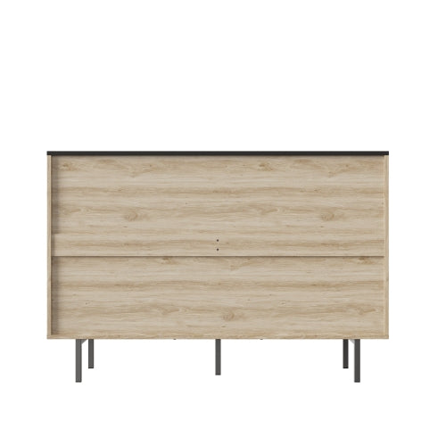 Natural Black Storage Cabinet