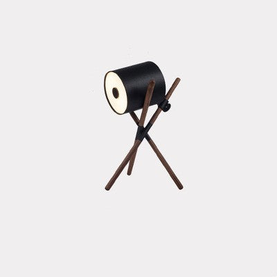 Wood Tripod Floor Lamp