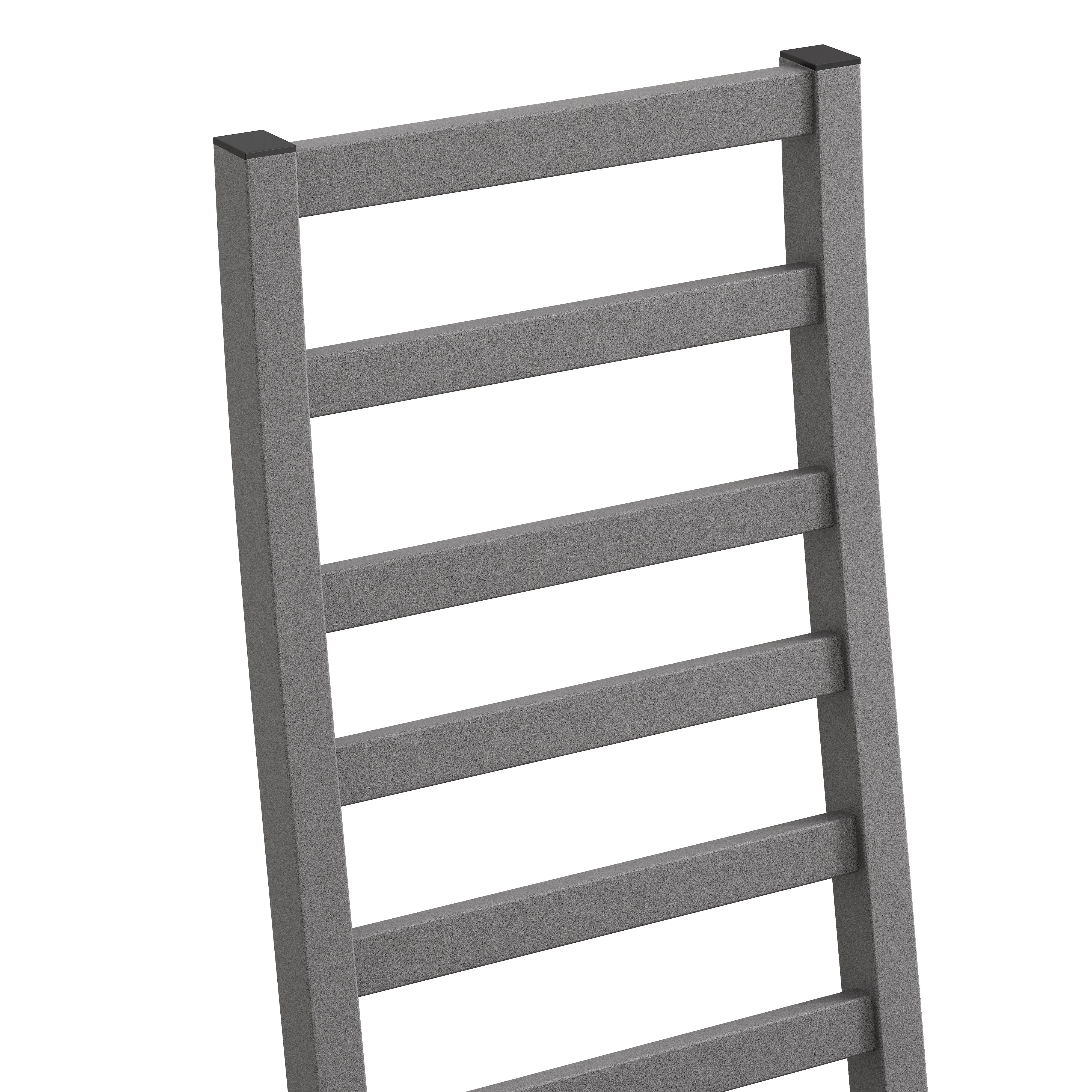 Grey Metal Dining Chairs