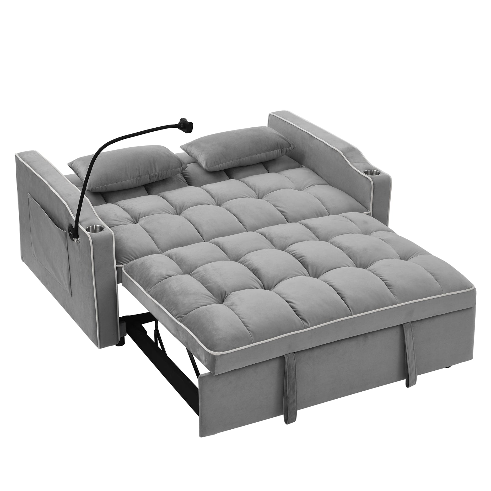Modern Velvet Sofa Bed