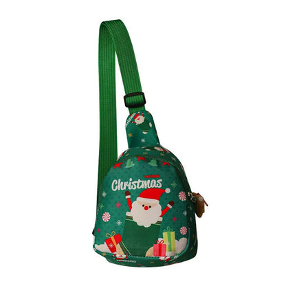 Christmas Purse Cute Sling Backpack