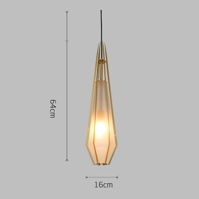 Postmodern Stained Glass Dining Room Chandelier