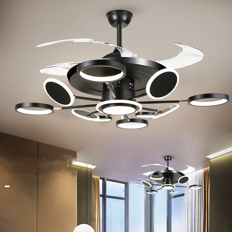 Black Nordic Ceiling Fan