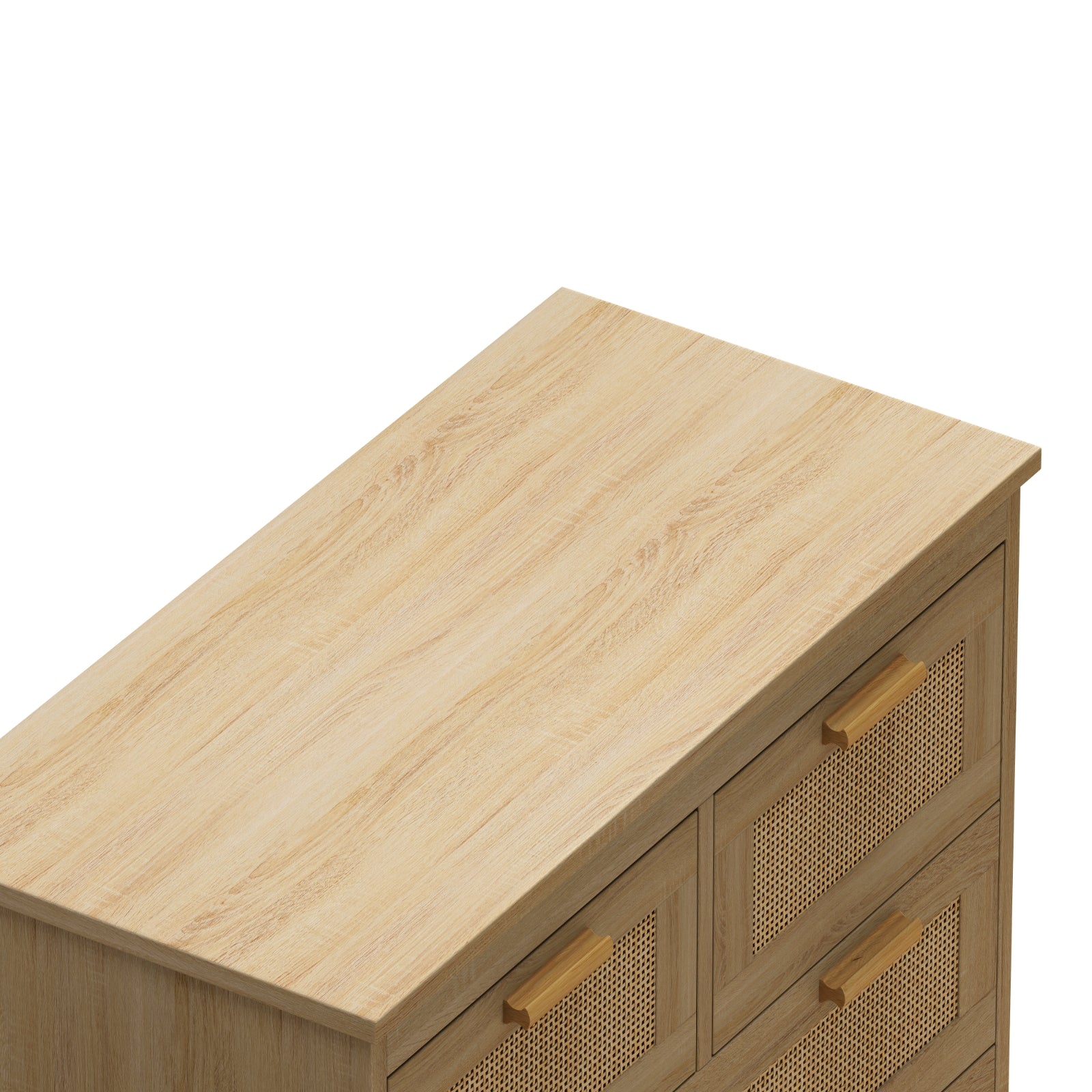 Natural Rattan Cabinet Drawers