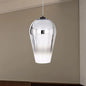 7/8" Wide Cannon Pendant Light - Modern Glass - 1 Light - Chrome/Gold/Rose Gold Hanging Fixture