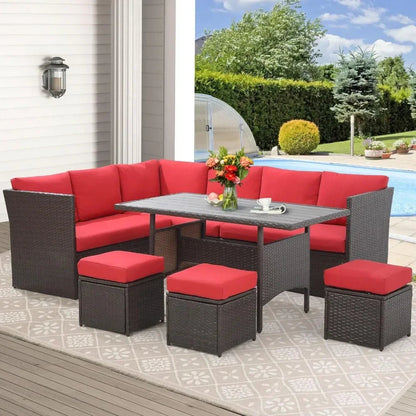 7-Piece All-Weather Patio Sofa Set