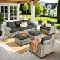 7-Piece Modular Outdoor Sofa Set