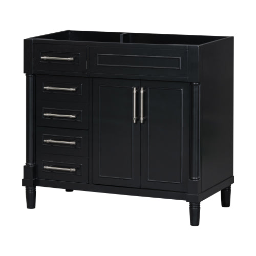 Wood Freestanding Vanity Cabinet