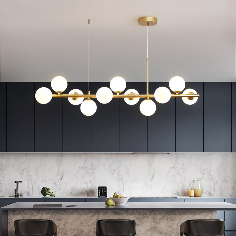Glass Modern Chandelier