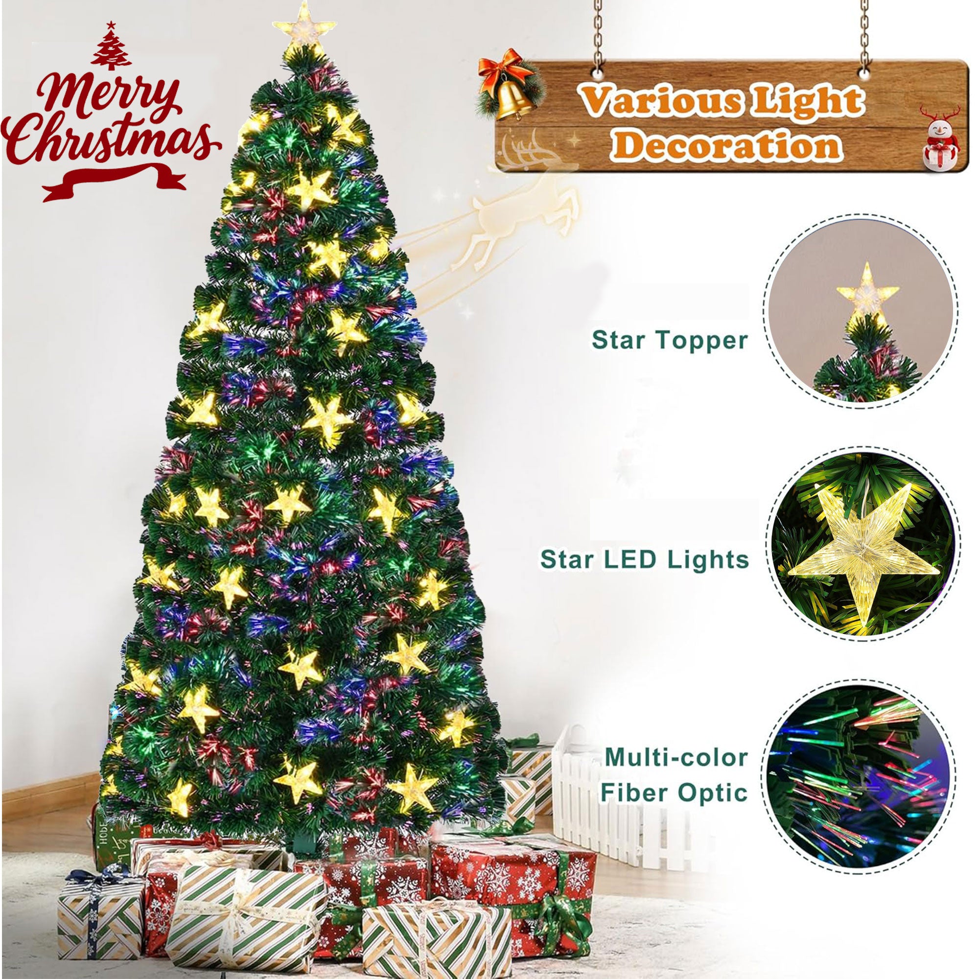 Fiber Optic Christmas Tree