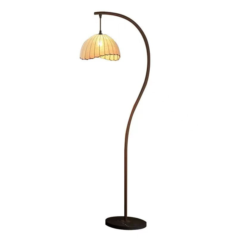 Vintage Crescent Floor Lamp