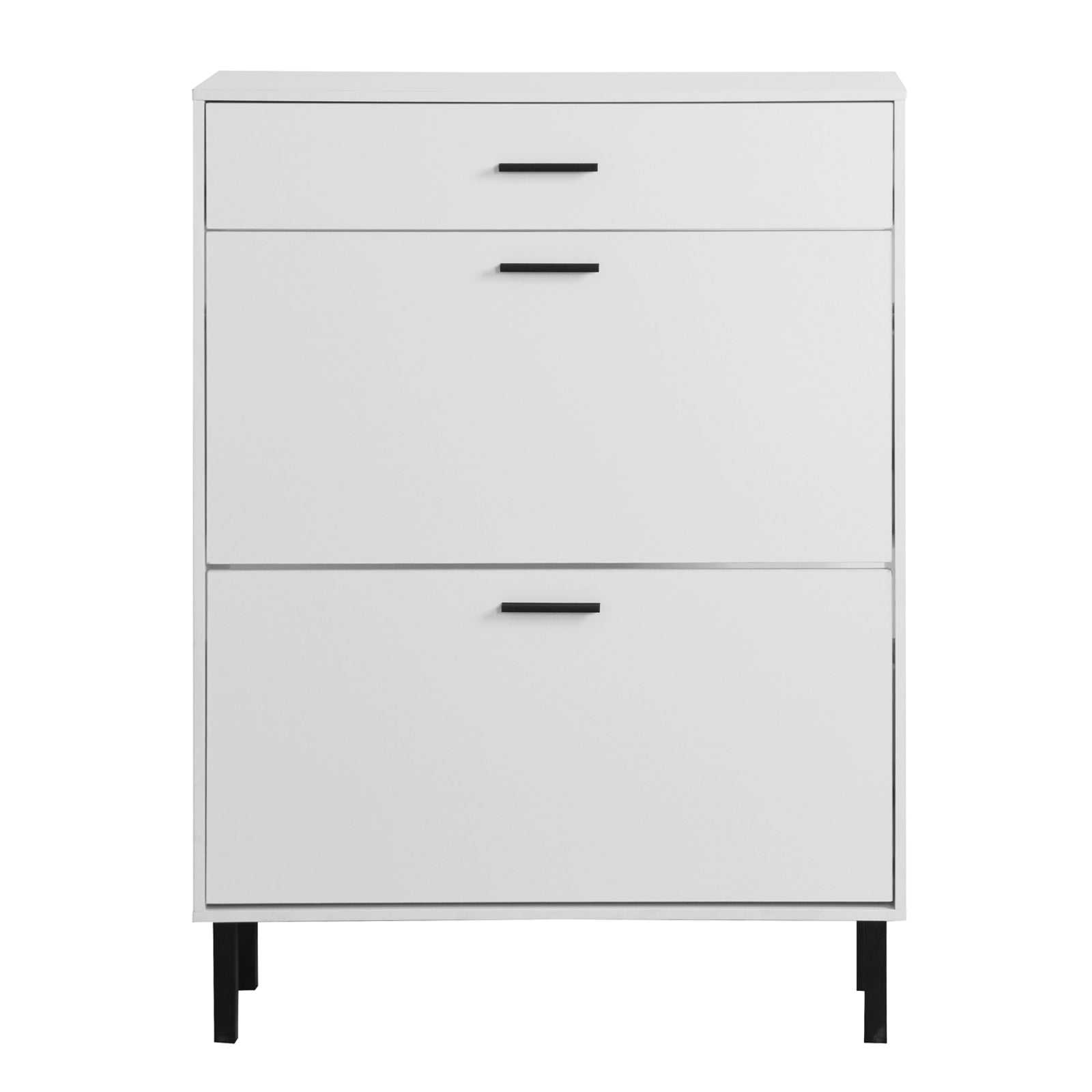 White Shoe Cabinet Organizer