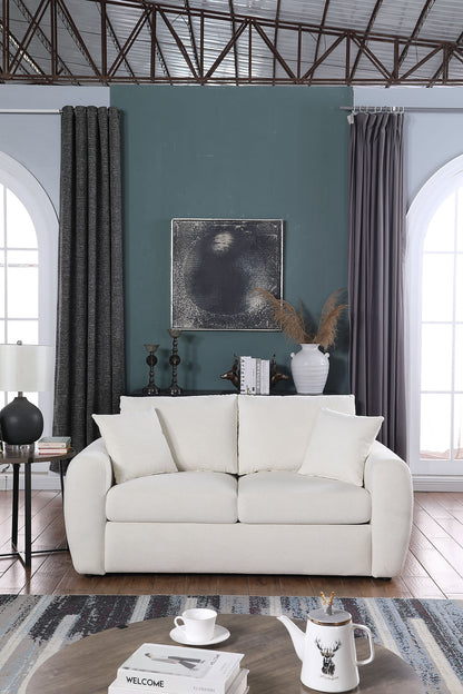 Modern Minimalist Comfortable Compressed BEIGE Sofa