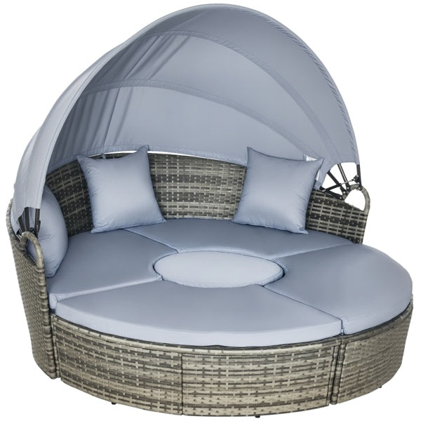Grey Modular Outdoor Daybed