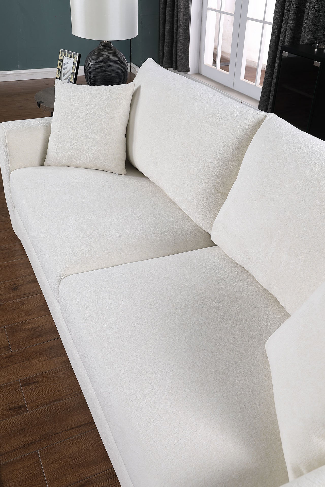 Sofá BEIGE Moderno Minimalista Cómodo Comprimido