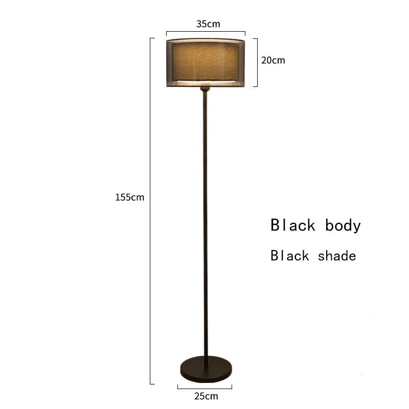 Iron Bedside Floor Lamp