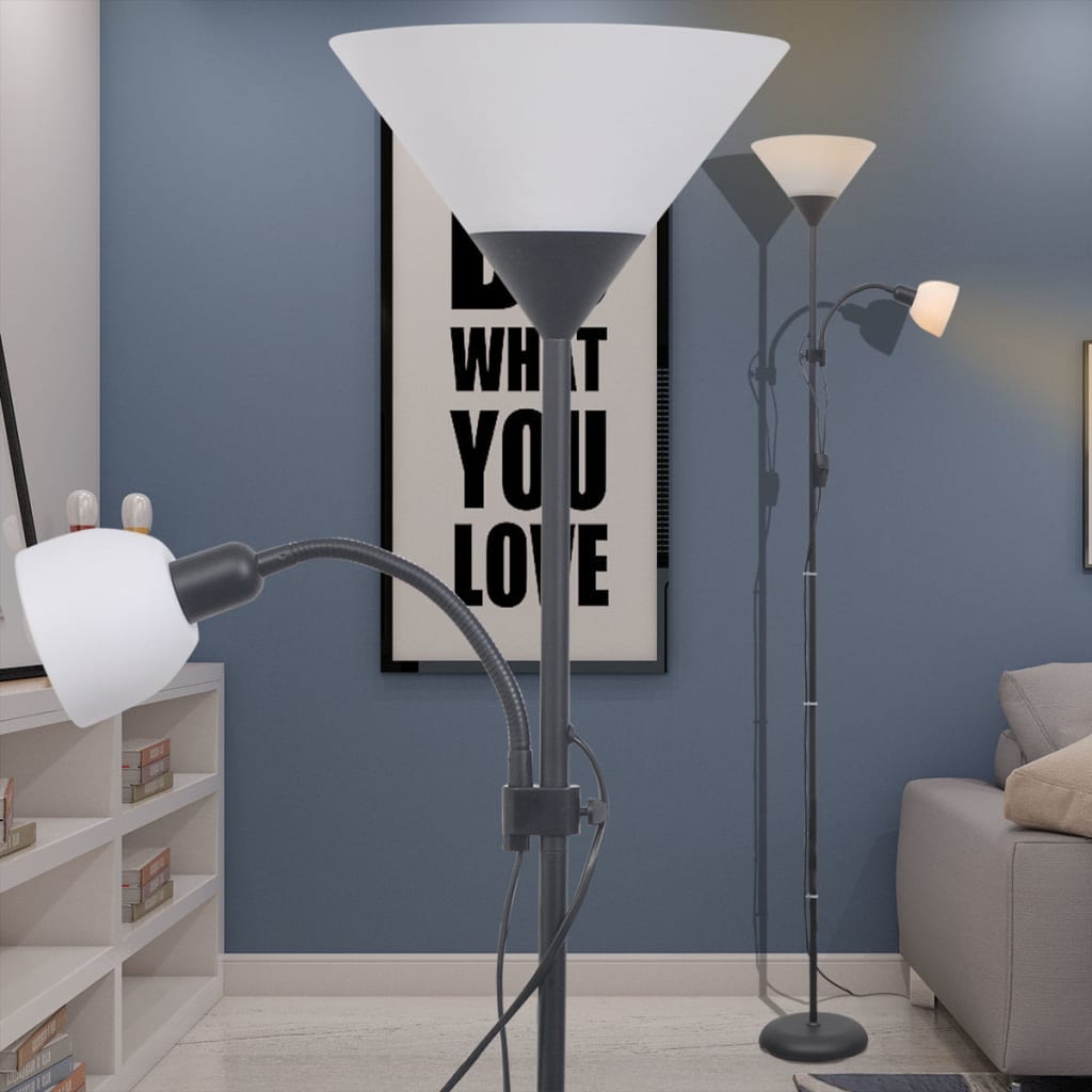 Elegant White Floor Lamp