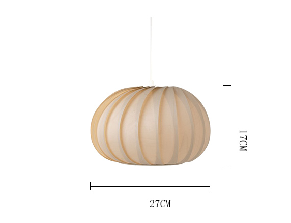 Japanese Creative Pumpkin Lantern Chandelier Nordic