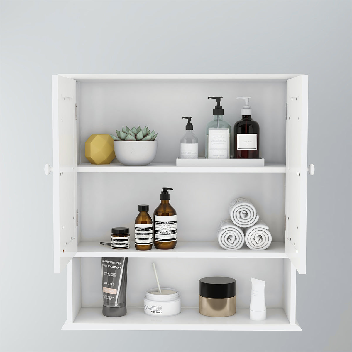 Mirror Door Storage Cabinet