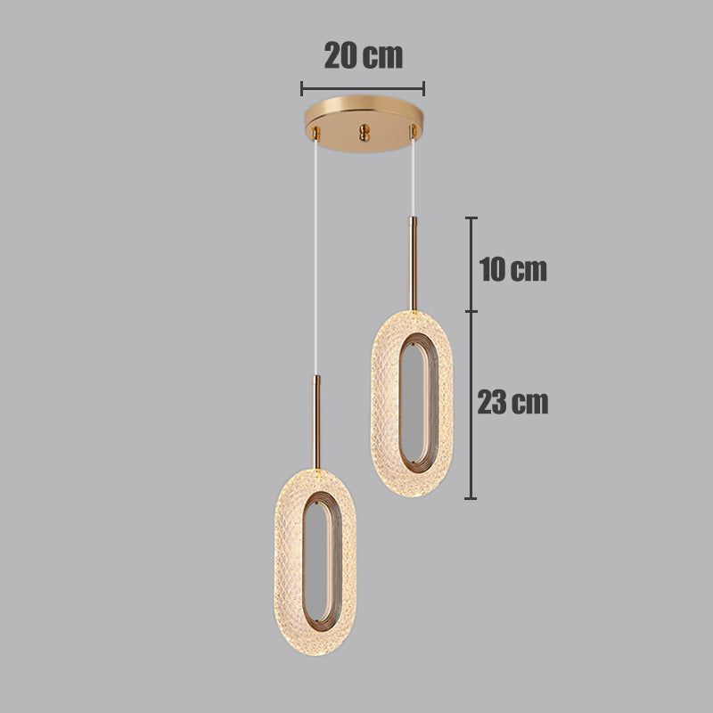 Zinc Alloy Minimalist Chandelier