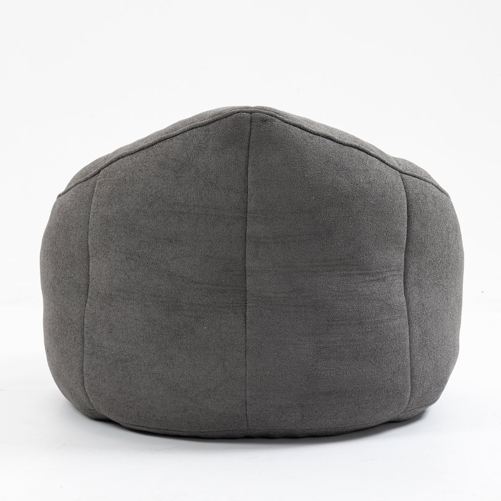 Gray Foam Bean Bag