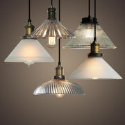 Retro Glass Restaurant Chandelier
