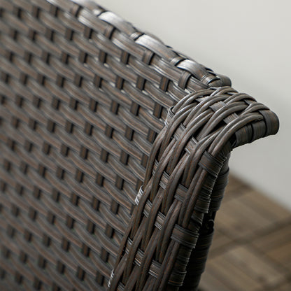 3-Seater Outdoor Sofa w/ 4" Thick Cushions